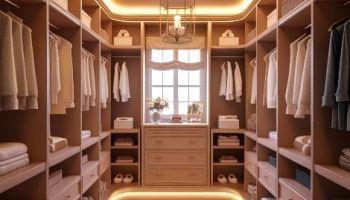 7 простых решений, чтобы превратить крошечную гардеробную в мечту