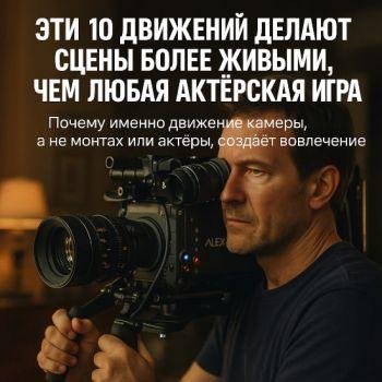 Эти 10 движений делают сцены более живыми, чем любая актёрская игра