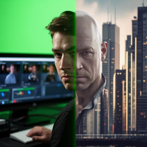 Пример Greenscreen